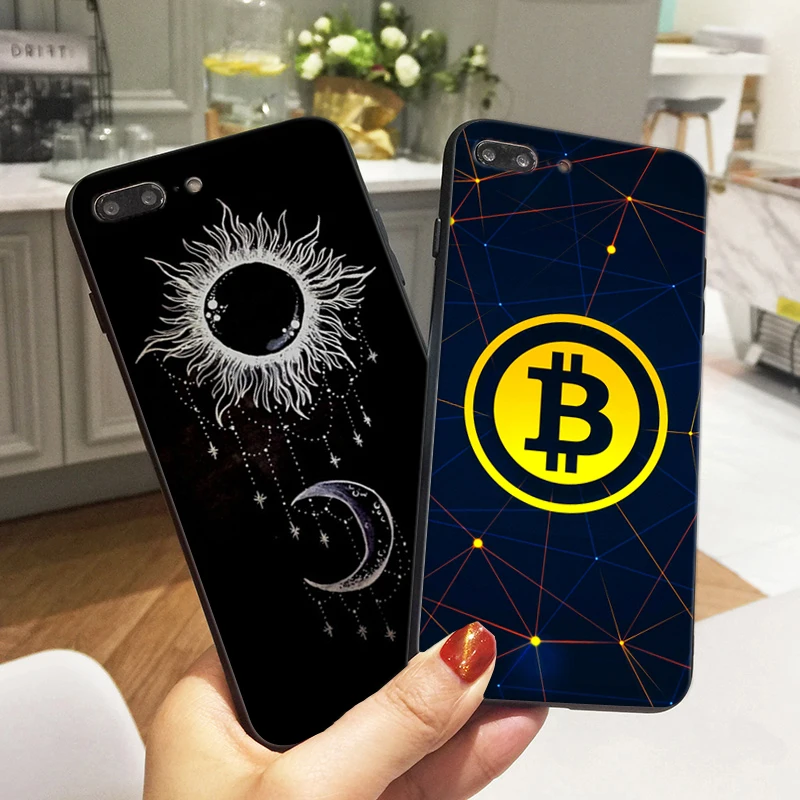 BitCoin Case For iphone 8 Case Space Sun Moon Tumblr Soft TPU Silicone Phone Cases For iPhone 7 5 5S XR XS Max 6 6s plus X Cover
BitCoin Case For iphone 8 Case Space Sun Moon Tumblr Soft TPU Silicone Phone Cases For iPhone 7 5 5S XR XS Max 6 6s plus X Cover