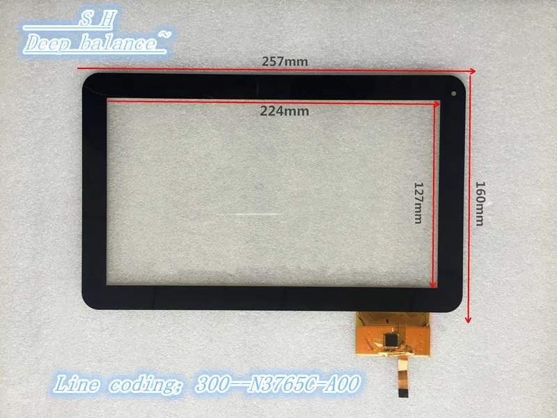 New 10.1 inch DPT 300--N3765C-A00 Pnell MOMO10S Digital Glass tablet Touch screen
New 10.1 inch DPT 300--N3765C-A00 Pnell MOMO10S Digital Glass tablet Touch screen
