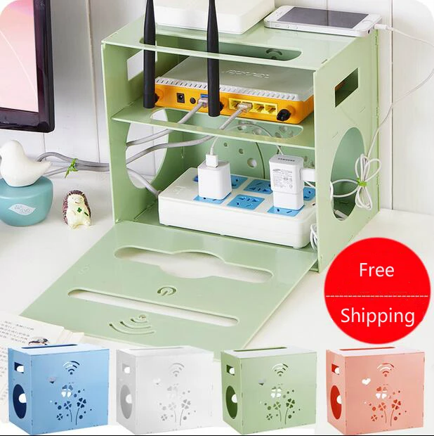 Creative TV Set-top Box Shelf Router Finishing Storage Rack Power Cord Switch Socket Storage Box
Creative TV Set-top Box Shelf Router Finishing Storage Rack Power Cord Switch Socket Storage Box
