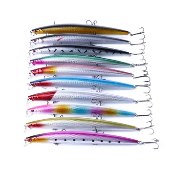 18CM/26G 50pcs Large Sea Fishing Boat Fishing Minnow Lure Bass Crankbait Fishing lure Fishing Gear Wholesale
18CM/26G 50pcs Large Sea Fishing Boat Fishing Minnow Lure Bass Crankbait Fishing lure Fishing Gear Wholesale