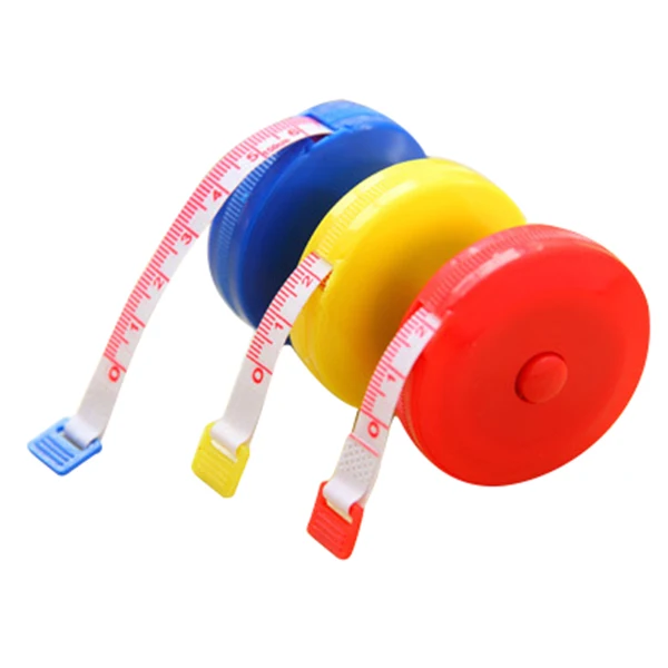 WISH-3pcs Retractable Tape Measure 150cm Rule Tailor Sewing Tape Ruler Red & Yellow & Blue
WISH-3pcs Retractable Tape Measure 150cm Rule Tailor Sewing Tape Ruler Red & Yellow & Blue