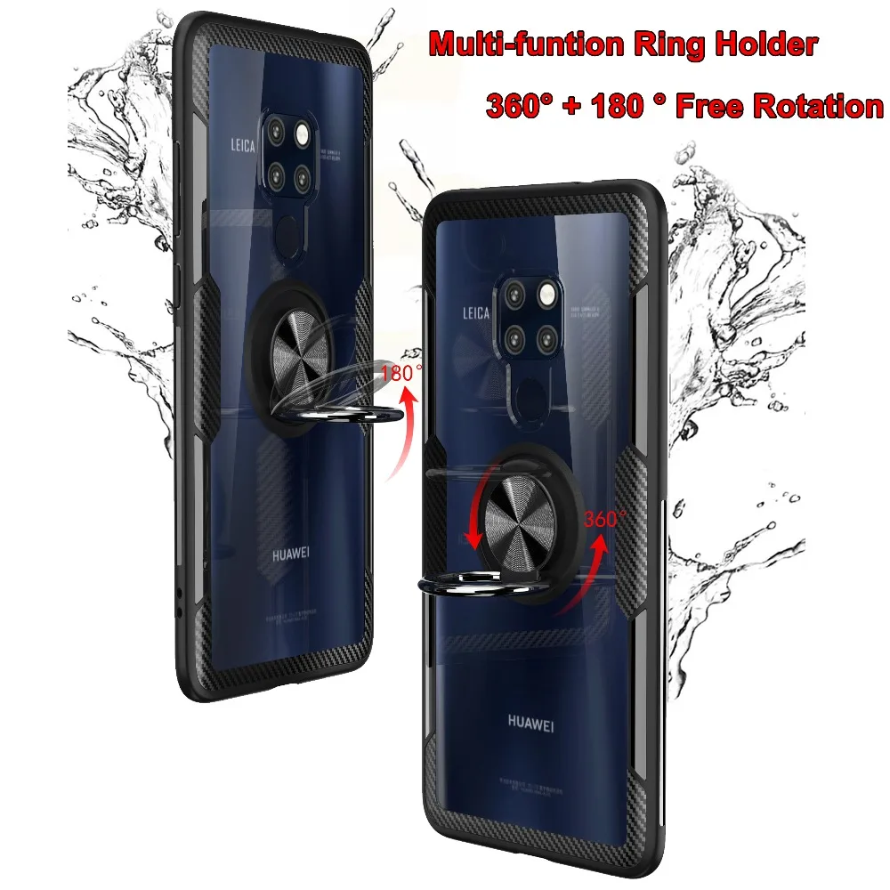 For Huawei Mate 20 Pro Honor 10 8X Max Mate 20 Lite Case Shockproof Ultra-thin Clear Case Stand Holder Magnetic Ring Phone Case
For Huawei Mate 20 Pro Honor 10 8X Max Mate 20 Lite Case Shockproof Ultra-thin Clear Case Stand Holder Magnetic Ring Phone Case