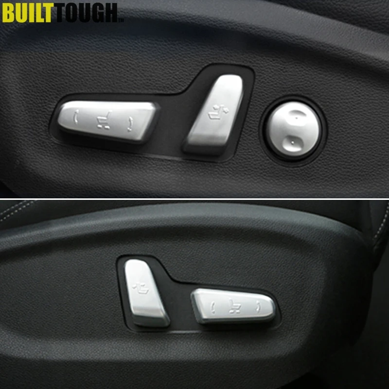 Для Hyundai Tucson 2016 2019 хромированная Внутренняя регулировка сиденья кнопка