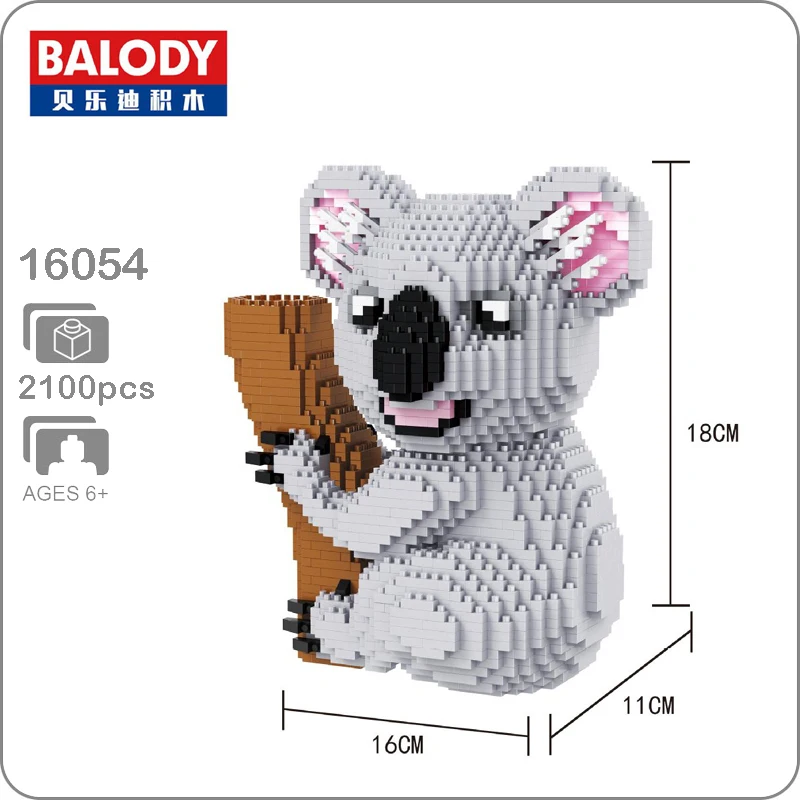 Balody 16054 Koala Bear Koalas Animal Tree 3D Model DIY Diamond Mini Building Small Blocks Bricks Toy for Children no Box
Balody 16054 Koala Bear Koalas Animal Tree 3D Model DIY Diamond Mini Building Small Blocks Bricks Toy for Children no Box