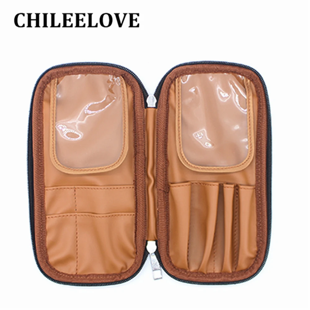 CHILEELOVE High Quality Black PU Empty Makeup Brushes Pouch Zipper Bag Protable Cosmetic Tool Collection Bag 22*11cm
CHILEELOVE High Quality Black PU Empty Makeup Brushes Pouch Zipper Bag Protable Cosmetic Tool Collection Bag 22*11cm