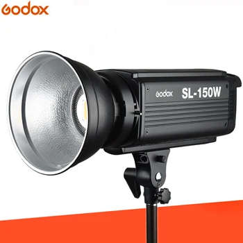 Godox SL-150W 150W 5600K CRI 93+ 16 Channels LED Studio Continous Video Light with Bowens Mount for DSLR Camera + Remote Control
Godox SL-150W 150W 5600K CRI 93+ 16 Channels LED Studio Continous Video Light with Bowens Mount for DSLR Camera + Remote Control