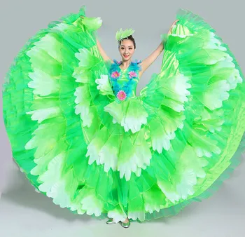 2018 The New Opening Dance Full-skirted Dress Spain Bullfighting Dance Full-skirted Dress Costumes Petals Dress Sleeveless
2018 The New Opening Dance Full-skirted Dress Spain Bullfighting Dance Full-skirted Dress Costumes Petals Dress Sleeveless