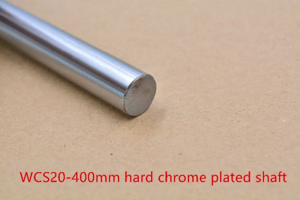 3D printer rod shaft WCS 20mm linear length 400mm chrome plated guide rail round 1pcs
3D printer rod shaft WCS 20mm linear length 400mm chrome plated guide rail round 1pcs