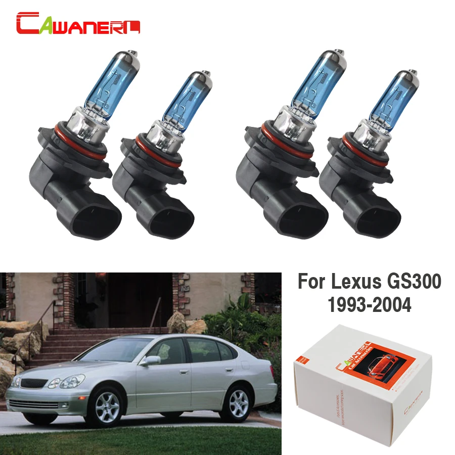 Cawanerl 2 Pair 100W 9005 + 9006 Car Light Halogen Bulb Headlight High Low Beam 4300K 12V For Lexus GS300 Sedan 3.0L 1993-2004
Cawanerl 2 Pair 100W 9005 + 9006 Car Light Halogen Bulb Headlight High Low Beam 4300K 12V For Lexus GS300 Sedan 3.0L 1993-2004