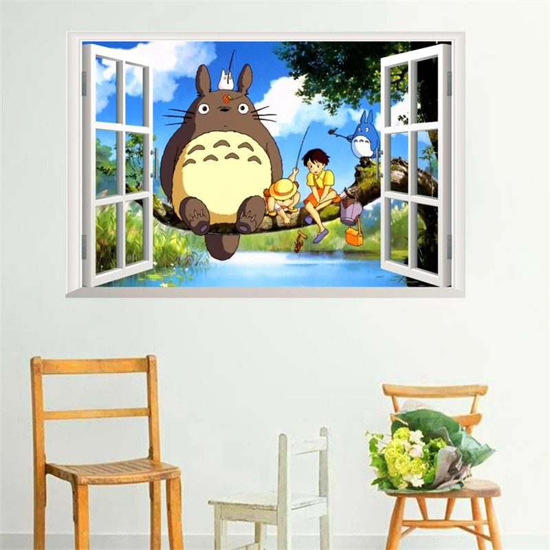 diy cartoon totoro wall stickers for kids rooms bedroom living room window wall art decor decals pvc removable posters
diy cartoon totoro wall stickers for kids rooms bedroom living room window wall art decor decals pvc removable posters