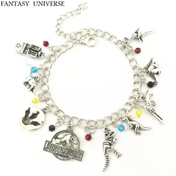 FANTASY UNIVERSE Freeshipping 20pc a lot Jurassic Park charm bracelet HRFKGDKD02
FANTASY UNIVERSE Freeshipping 20pc a lot Jurassic Park charm bracelet HRFKGDKD02
