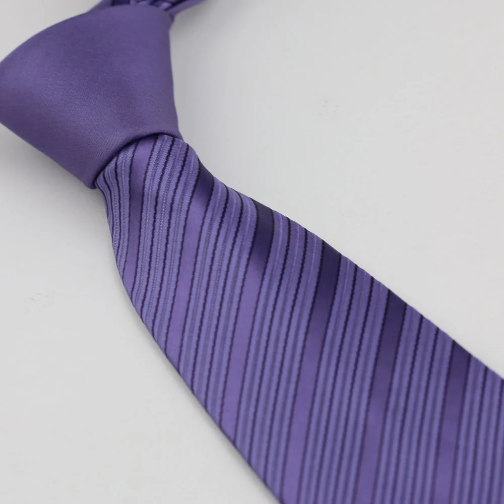 Coachella Ties Purple Solid Colour Knot Contrast Purple Stripe Necktie Microfiber Ties Border Design Formal Tie 8.5CM
Coachella Ties Purple Solid Colour Knot Contrast Purple Stripe Necktie Microfiber Ties Border Design Formal Tie 8.5CM