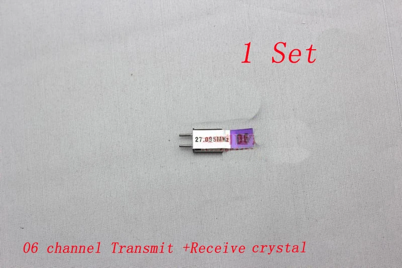 5set or 10set Transmit+Receive Crystal Set for FUTABA KYOSHO Radios DIY RC Model AM 27.095MHz(TX/RX) 06 Channel Standard Crystal
5set or 10set Transmit+Receive Crystal Set for FUTABA KYOSHO Radios DIY RC Model AM 27.095MHz(TX/RX) 06 Channel Standard Crystal