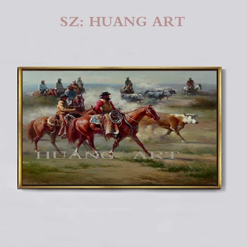 RestorinAmerica West Cowboy horse racing oil painting 3d art metal home goods horse oil painting Decorating the hall hotel club
RestorinAmerica West Cowboy horse racing oil painting 3d art metal home goods horse oil painting Decorating the hall hotel club