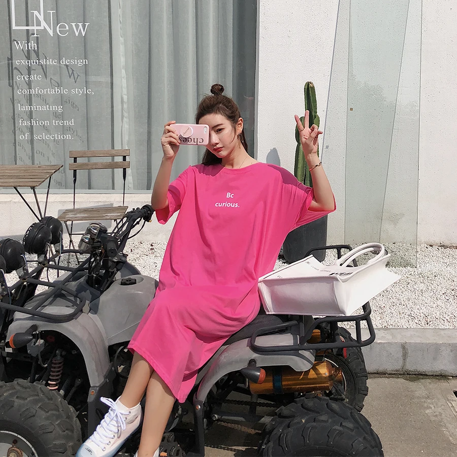 VANOVICH 2019 Summer New Women Dress Cotton Wild Casual Fashion Dress Female Loose Pluz Size Short-sleeved Women Clothing
VANOVICH 2019 Summer New Women Dress Cotton Wild Casual Fashion Dress Female Loose Pluz Size Short-sleeved Women Clothing