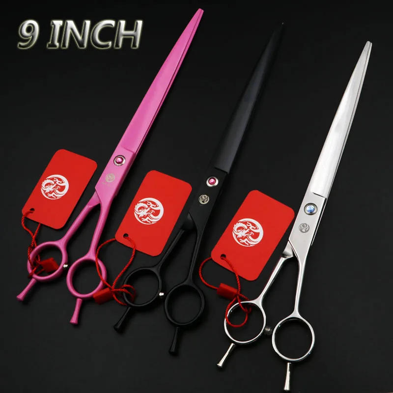 9.0 Inch Professional Pet Scissors For Dog Cat Grooming Black/Silver/Pink Right Left Hand Cutting Shears
9.0 Inch Professional Pet Scissors For Dog Cat Grooming Black/Silver/Pink Right Left Hand Cutting Shears