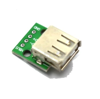 20pcs USB 2.0 female head to DIP / 4p inline / adapter board has been soldered mobile phone power cable
20pcs USB 2.0 female head to DIP / 4p inline / adapter board has been soldered mobile phone power cable