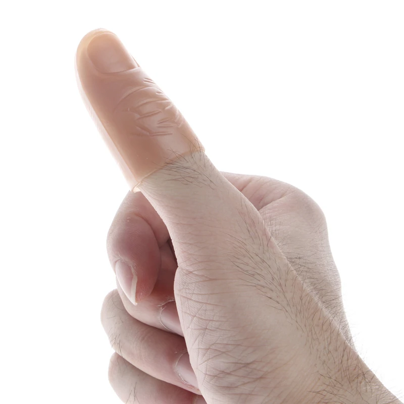 Rubber Magic Thumb Tip Trick Close Up Vanish Appearing Finger Trick Props PopCAS 95AE
Rubber Magic Thumb Tip Trick Close Up Vanish Appearing Finger Trick Props PopCAS 95AE