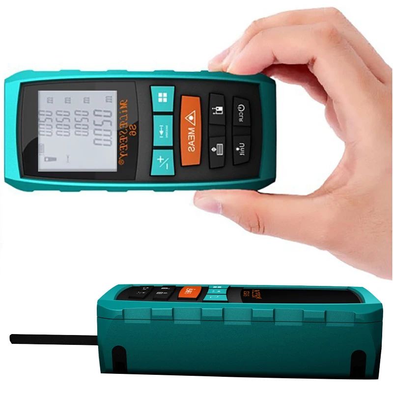 MiLESEEY Waterproof S6 40m 60m 80m 100m Laser Distance Measure Handheld Laser Meter with Backlit LCD Screen Laser Rangefinder
MiLESEEY Waterproof S6 40m 60m 80m 100m Laser Distance Measure Handheld Laser Meter with Backlit LCD Screen Laser Rangefinder