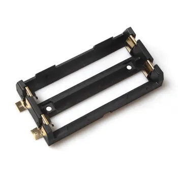 100pcs/lot Wholesale High Quality 2 X 18650 Battery Holder SMD SMT Battery Box With Bronze Pins Battery Shell Heat Holder
100pcs/lot Wholesale High Quality 2 X 18650 Battery Holder SMD SMT Battery Box With Bronze Pins Battery Shell Heat Holder