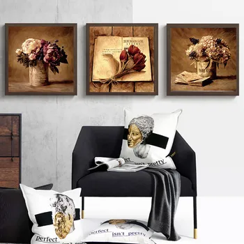 Classic Flower Book Print Retro Home Decor Nordic Canvas Painting Wall Art Picture Living Room Poster Vintage Art Decor Painting
Classic Flower Book Print Retro Home Decor Nordic Canvas Painting Wall Art Picture Living Room Poster Vintage Art Decor Painting