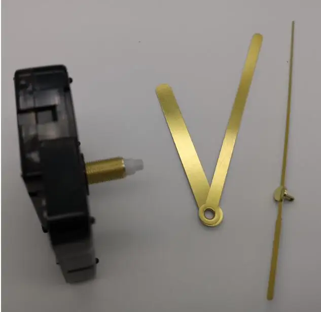 1 set DIY Silent Clock Mechanism Gold Quartz Watch Wall Clock Movement Parts Repair Replacement Tools 28mm shaft
1 set DIY Silent Clock Mechanism Gold Quartz Watch Wall Clock Movement Parts Repair Replacement Tools 28mm shaft