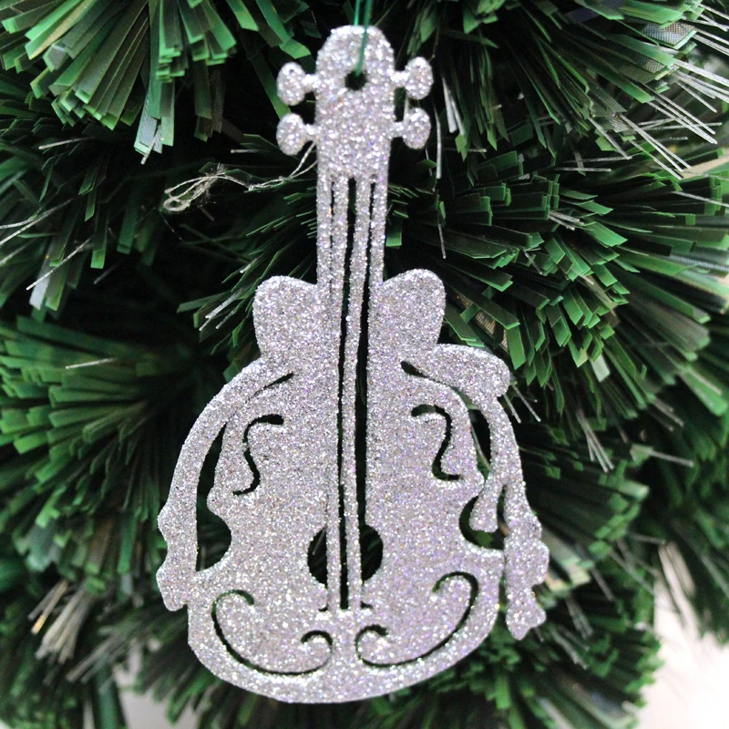 AHYONNIEX 1 PC Gold powder 13.5CMX9CM Lute guitar Christmas tree pendant Xmas tree present adornments DIY party accessories
AHYONNIEX 1 PC Gold powder 13.5CMX9CM Lute guitar Christmas tree pendant Xmas tree present adornments DIY party accessories