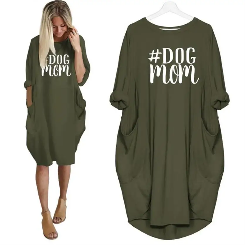 2019 New Fashion T-Shirt for Women Pocket DOG MOM Letters Print Tshirt T-Shirt Female Women Cropped Streetwear Graphic Tees
2019 New Fashion T-Shirt for Women Pocket DOG MOM Letters Print Tshirt T-Shirt Female Women Cropped Streetwear Graphic Tees