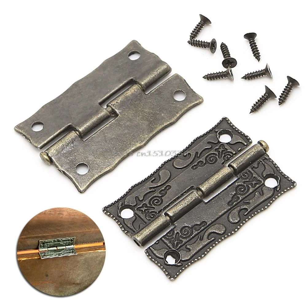 2x Antique Bronze Cabinet Furniture Door Drawer Jewellery Box Hinges 35x28mm Furniture Hardware Hinges Drop Ship
2x Antique Bronze Cabinet Furniture Door Drawer Jewellery Box Hinges 35x28mm Furniture Hardware Hinges Drop Ship