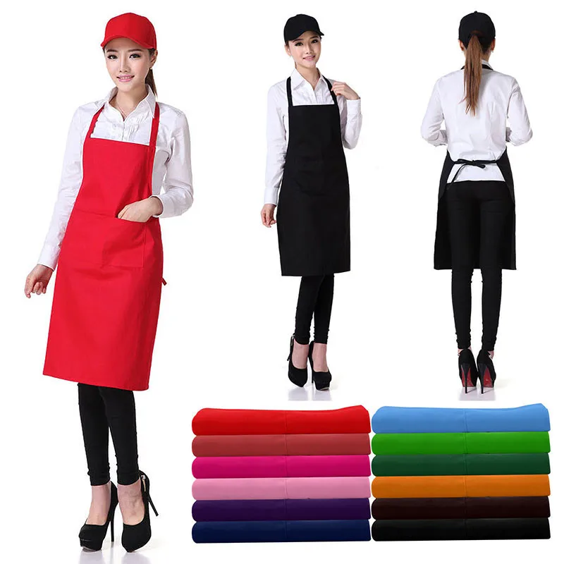 2018 High Quality Plain Apron + Pocket for Chefs Butchers BBQ Kitchen Cooking Craft Black Blue Red
2018 High Quality Plain Apron + Pocket for Chefs Butchers BBQ Kitchen Cooking Craft Black Blue Red