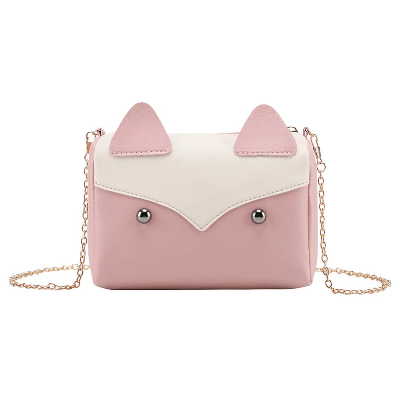 2019 New Sweet Crossbody Single Shoulder Bag Cute Cats Rectangle Handbag with Golden Chain Strap for Women WML99
2019 New Sweet Crossbody Single Shoulder Bag Cute Cats Rectangle Handbag with Golden Chain Strap for Women WML99