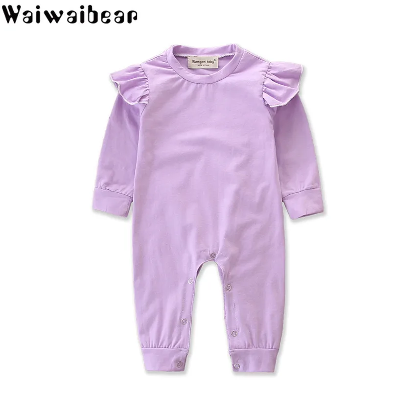 Waiwaibear Baby Rompers Spring Autumn Infant Toddler Long-Sleeved Jumpsuits Baby Girls Pure Cotton Clothes AT28
Waiwaibear Baby Rompers Spring Autumn Infant Toddler Long-Sleeved Jumpsuits Baby Girls Pure Cotton Clothes AT28