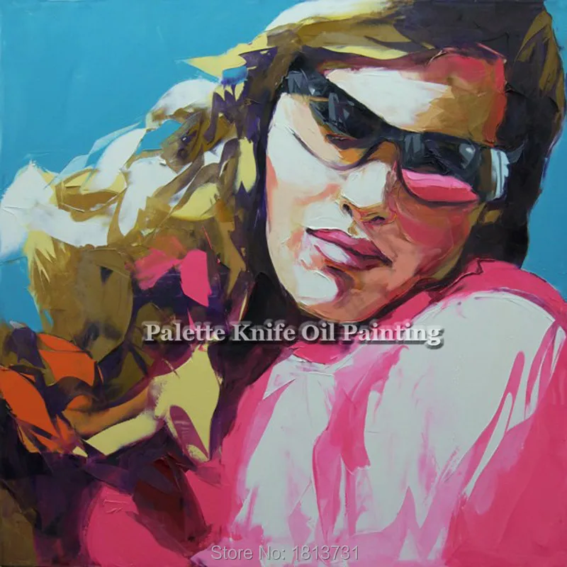 Palette knife portrait Face Oil painting Character figure canva Hand painted Francoise Nielly wall Art picture for living room69
Palette knife portrait Face Oil painting Character figure canva Hand painted Francoise Nielly wall Art picture for living room69