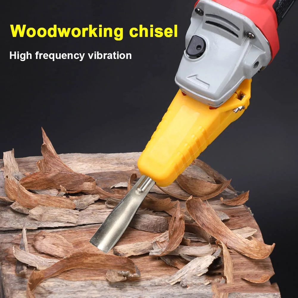 Wood Carving Chisel Set for 8/10mm Grinder Into Power Chisels Woodworking Tool PAK55