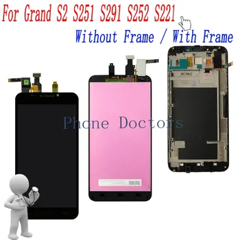 5.5'' Full LCD DIsplay + Touch Screen Digitizer with Frame Assembly For ZTE Grand S2 S II S251 S291 S252 S221 ;100% Tested
5.5'' Full LCD DIsplay + Touch Screen Digitizer with Frame Assembly For ZTE Grand S2 S II S251 S291 S252 S221 ;100% Tested