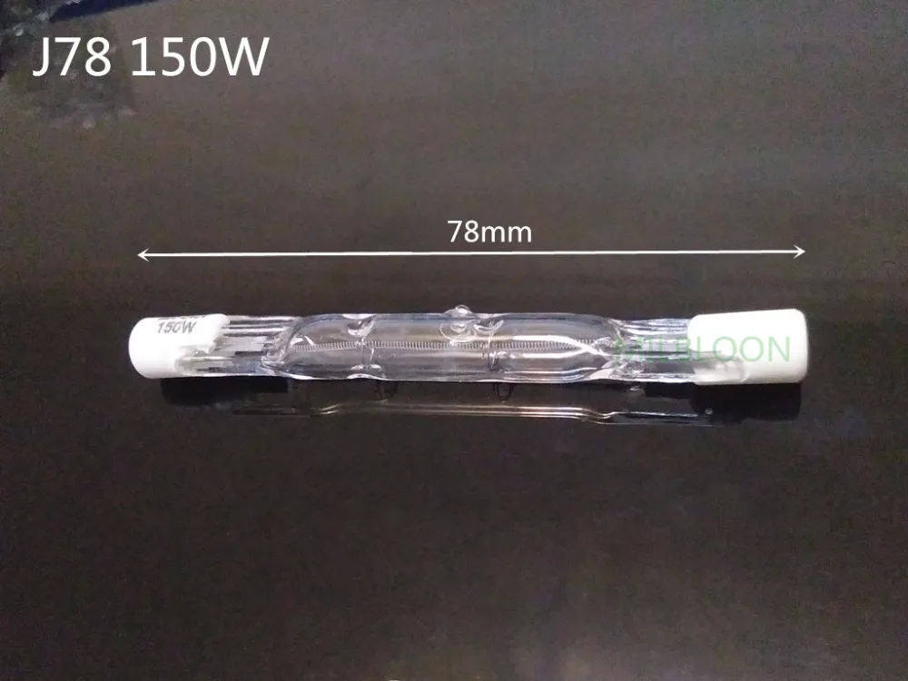 Вольфрамовая галогенная лампа R7S J78 J118 J189 галогеновая трубка 220 В 500 Вт 300 150 R7X 1000
