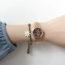 Flowers Women Fashion Watches Luxury Stainless Steel Gold Watch 2021 Elegant Ladies Wristwatches Qualities Woman Quartz Clock
Flowers Women Fashion Watches Luxury Stainless Steel Gold Watch 2021 Elegant Ladies Wristwatches Qualities Woman Quartz Clock