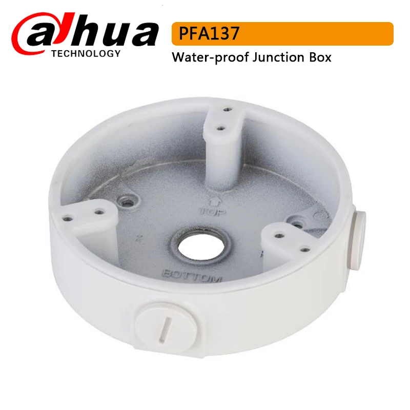 Original Dahua Waterproof Junction Box PFA137 for Dahua IP Camera IPC-HDBW4631R-S & IPC-HDBW4631R-ZS CCTV Mini Dome Camera
Original Dahua Waterproof Junction Box PFA137 for Dahua IP Camera IPC-HDBW4631R-S & IPC-HDBW4631R-ZS CCTV Mini Dome Camera