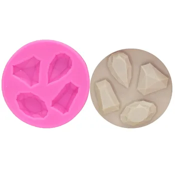 M0110 Gem Diamond Crystal Shape Silicone Fondant Soap 3D Cake Mold Cupcake Jelly Candy Chocolate Decoration Tool Moulds
M0110 Gem Diamond Crystal Shape Silicone Fondant Soap 3D Cake Mold Cupcake Jelly Candy Chocolate Decoration Tool Moulds