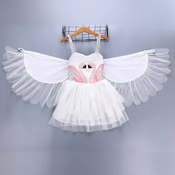 Girls Dress Swan Wing Kids Dresses For Girls Embroidery Flamingo Tutu Party Princess Dress Kid Girl Costume vestido infantil
Girls Dress Swan Wing Kids Dresses For Girls Embroidery Flamingo Tutu Party Princess Dress Kid Girl Costume vestido infantil