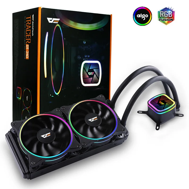 Aigo Liquid CPU Cooler PC Case Water Cooling Computer Fan LED CPU Radiator Water Cooler Cooling Support LGA 775/115x/AM2/AM3/AM4
Aigo Liquid CPU Cooler PC Case Water Cooling Computer Fan LED CPU Radiator Water Cooler Cooling Support LGA 775/115x/AM2/AM3/AM4