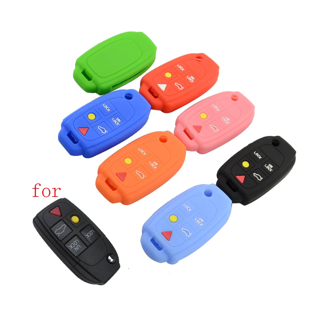 OkeyTech 5 Buttons Silicone Replacement Car Key Case For Volvo XC90 S80 Smart Key Cover Shell Holder Protector Auto Accessories
OkeyTech 5 Buttons Silicone Replacement Car Key Case For Volvo XC90 S80 Smart Key Cover Shell Holder Protector Auto Accessories
