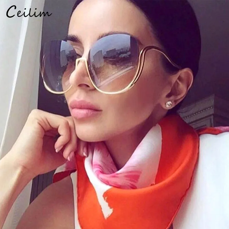 2019 New Rimless Gradient Sunglasses Women Luxury Brand Designer Oversized Square Sun Glasses Ladies Clear Eyewear Female Shades
2019 New Rimless Gradient Sunglasses Women Luxury Brand Designer Oversized Square Sun Glasses Ladies Clear Eyewear Female Shades