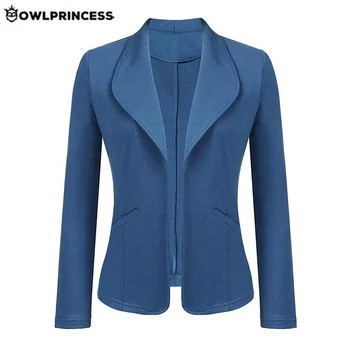 OWLPRINCESS New Fashion Plus Size Women Business Blazer Mujer Autumn Office Ladies Blazer Slim Women Suit Coat Femme Jacket
OWLPRINCESS New Fashion Plus Size Women Business Blazer Mujer Autumn Office Ladies Blazer Slim Women Suit Coat Femme Jacket