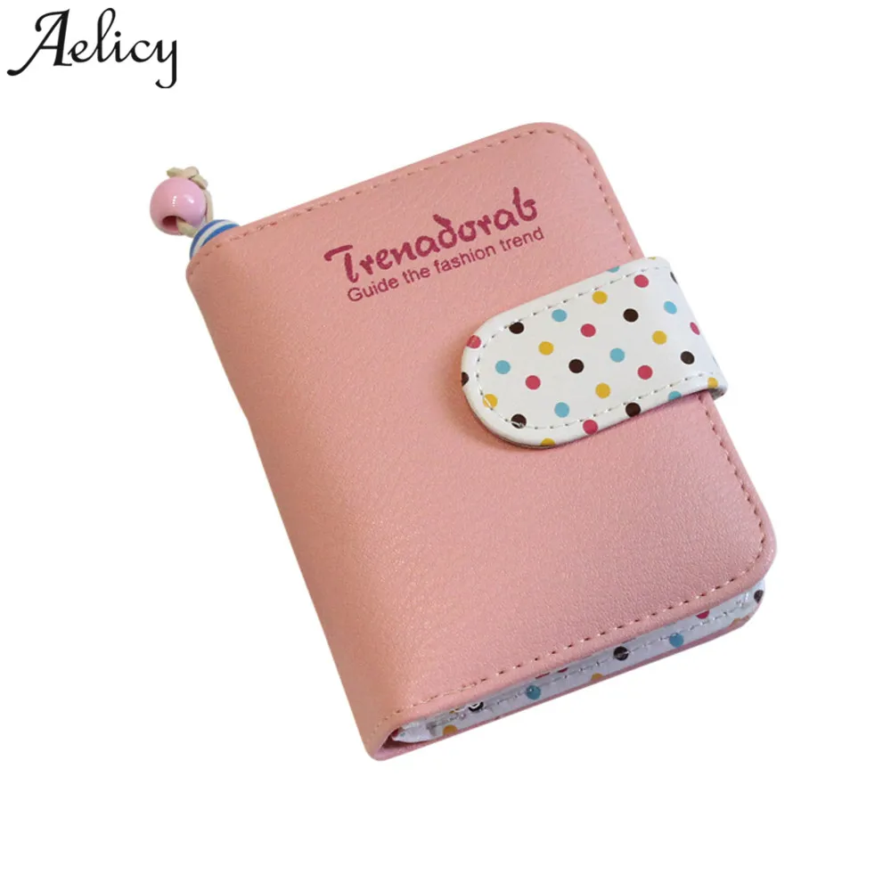 Aelicy 2018 Hot New Fashion Light High Quality Women Girls Short Wallet Cute Dots Coin Purse Clutch Card Holders Handbag
Aelicy 2018 Hot New Fashion Light High Quality Women Girls Short Wallet Cute Dots Coin Purse Clutch Card Holders Handbag