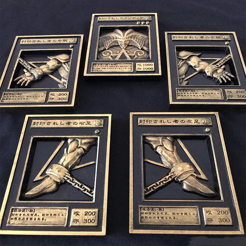 5Pcs YU GI OH Gold Card Metal Card Local Japan Golden Eye White Dragon VOL Edition Collection Card Boys Girls Toys Gifts
5Pcs YU GI OH Gold Card Metal Card Local Japan Golden Eye White Dragon VOL Edition Collection Card Boys Girls Toys Gifts