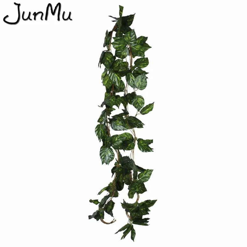 5pcs/lot Artificial Big Leaf Rhodea Ivy Leaf Garland Plants Vine Fake Foliage Flowers Wedding Home decorations 7.5 feet
5pcs/lot Artificial Big Leaf Rhodea Ivy Leaf Garland Plants Vine Fake Foliage Flowers Wedding Home decorations 7.5 feet
