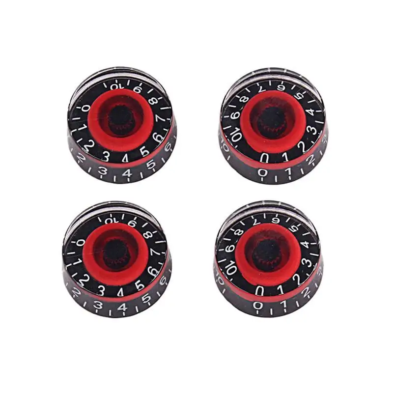 4pcs Guitar Knobs Speed Control Volume Tone for Guitar Guitarra Replacement Electric Guitar Accessories
4pcs Guitar Knobs Speed Control Volume Tone for Guitar Guitarra Replacement Electric Guitar Accessories