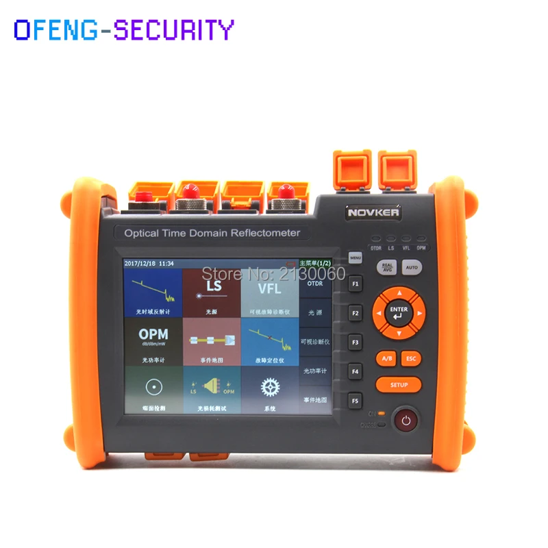 NK5600 OTDR Optical Time Domain Reflectometer high quality SM 1310-1550nm-30/32dB VFL 5MW Visual Fault Locator
NK5600 OTDR Optical Time Domain Reflectometer high quality SM 1310-1550nm-30/32dB VFL 5MW Visual Fault Locator