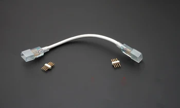 20pcs LED Light 5050 With 4-wire Colorful RGB Butt Connecting Line 4Pins Soft Light Connector Intermediate Joint
20pcs LED Light 5050 With 4-wire Colorful RGB Butt Connecting Line 4Pins Soft Light Connector Intermediate Joint